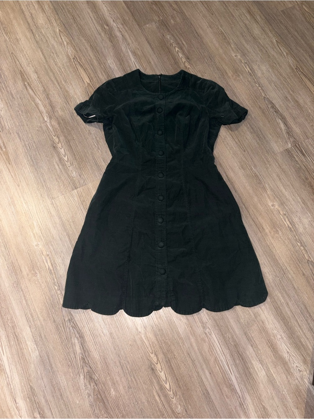 Gal Meets Glam Green Michelle Corduroy Size 2 Dress